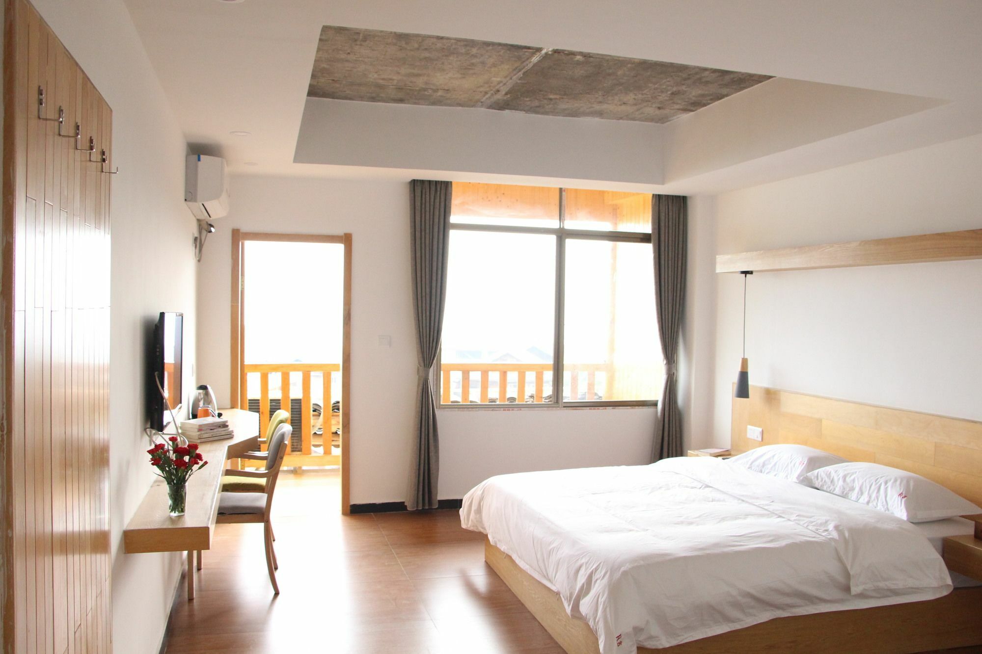 Travelling With Hotel Long Ji Ping An Longsheng Buitenkant foto